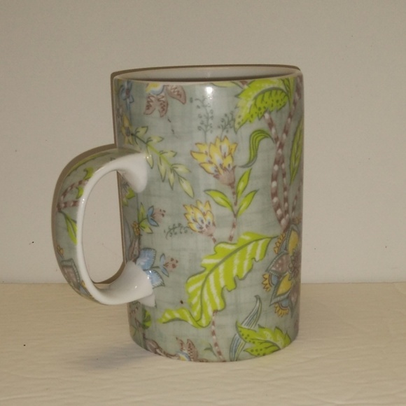 World Market Coffee Mug Floral Print - Picture 1 of 4
